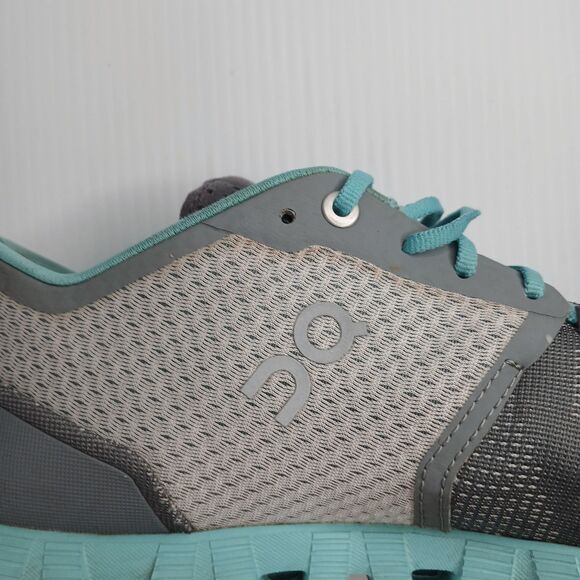 On Cloud X Flexible Lace Up Mesh Running Sneakers Shoes Teal Women's Size US 10 - Picture 8 of 12